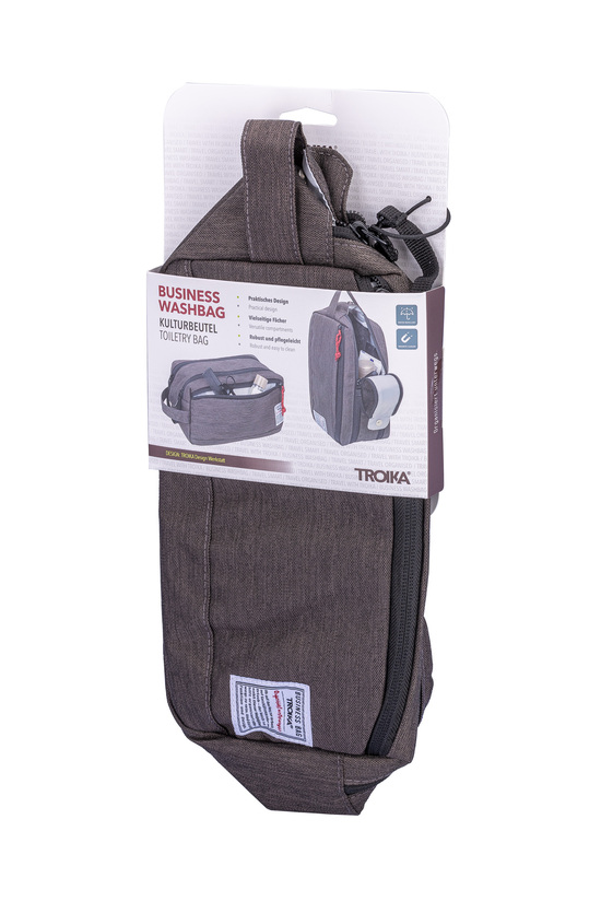 TROIKA Kulturbeutel BUSINESS WASHBAG 2