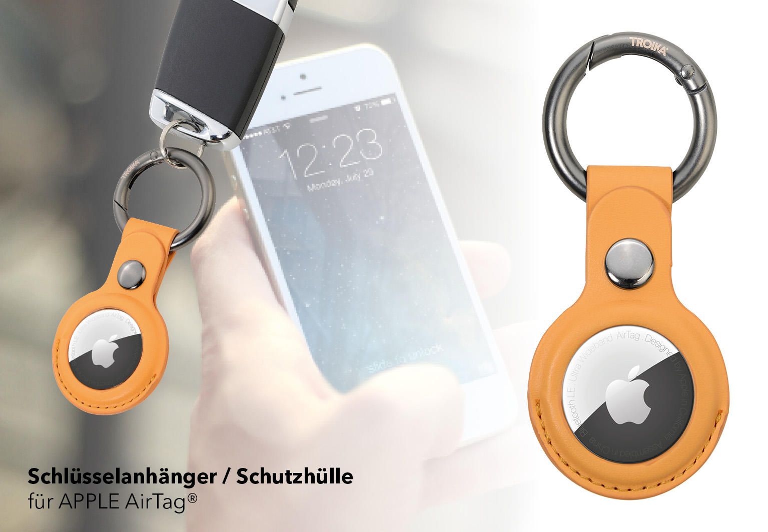 TROIKA Schlüsselanhänger AIRTAG COVER