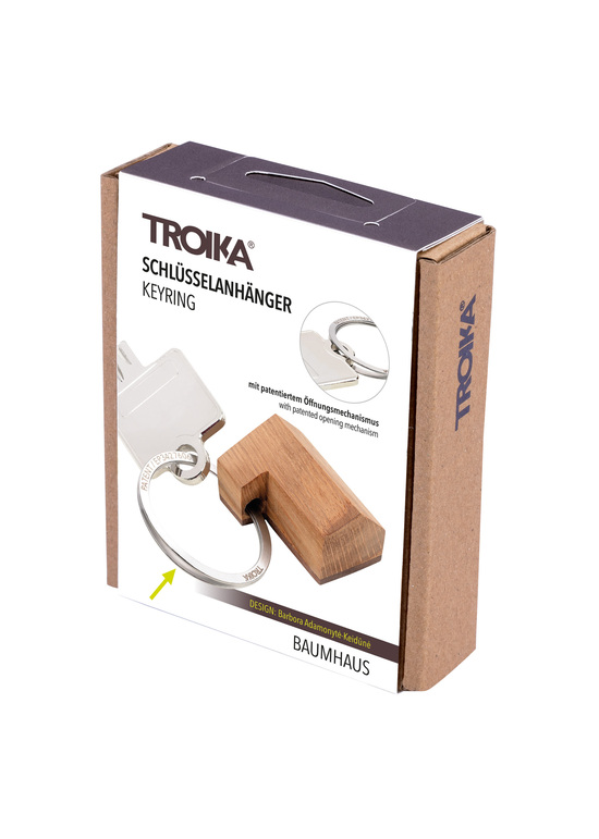 TROIKA Schlüsselanhänger BAUMHAUS