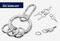 TROIKA Schlüsselanhänger NAIL GUARD EASY