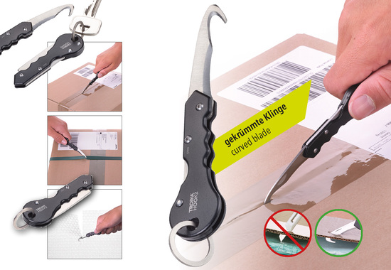 TROIKA Paketmesser HOOK 2