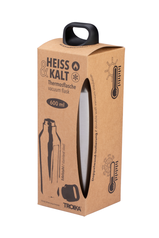 TROIKA Thermoflasche HEISS & KALT