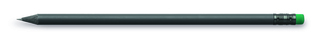 Design Bleistift mit Radiertip Grün