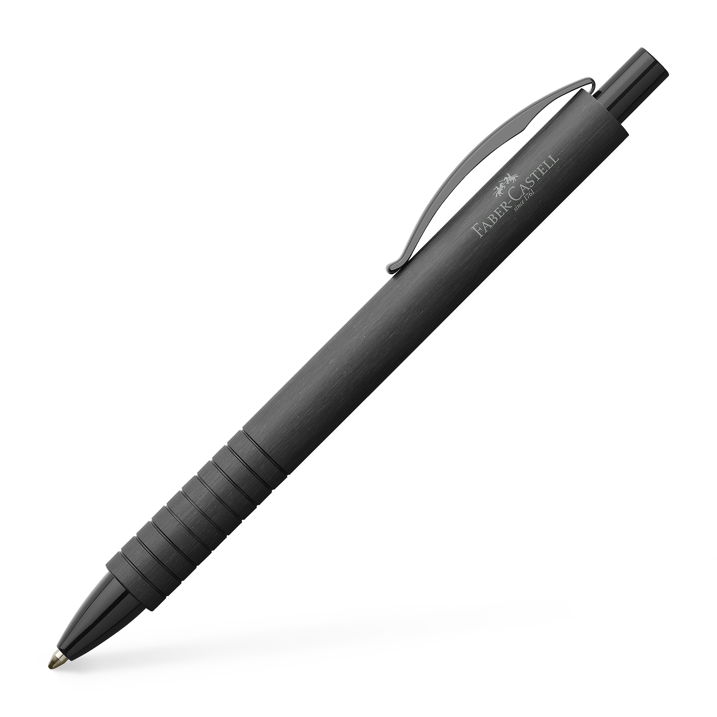 Essentio Aluminium Schwarz Kugelschreiber