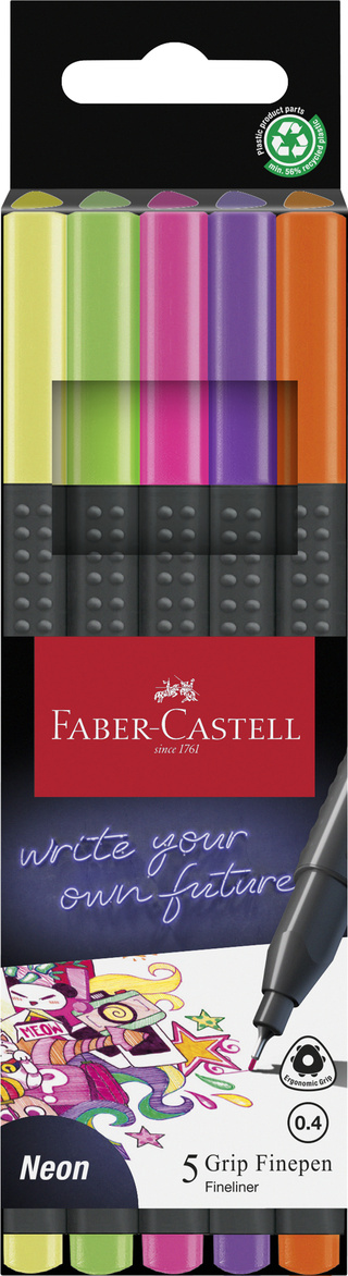 Fineliner Grip Finepen neon