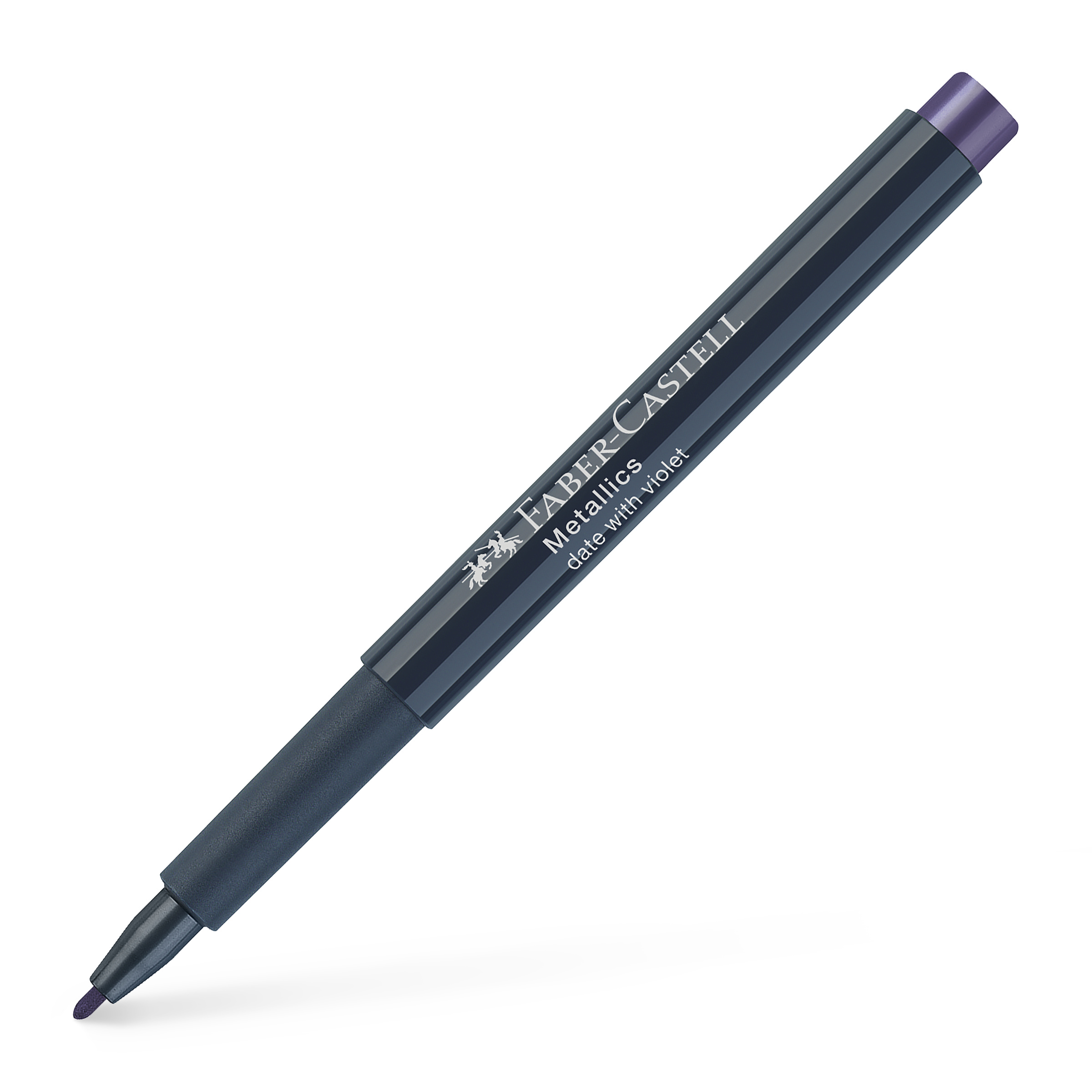 Metallics Marker date with violet
