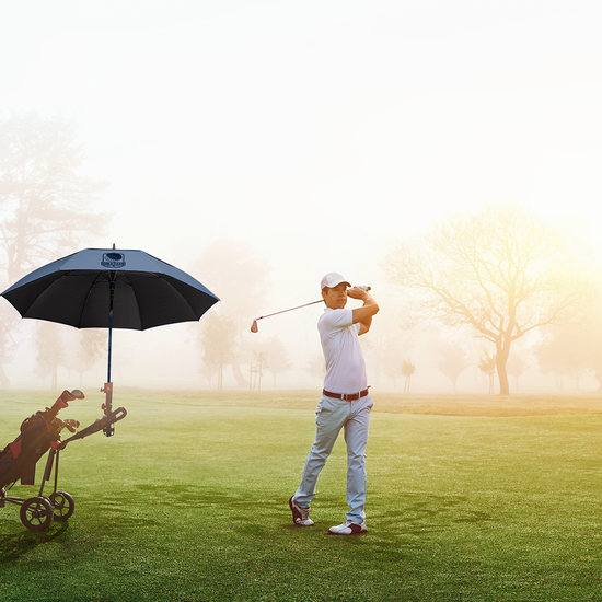 AC-Golf-/Gästeschirm FARE® Doubleface XL Vent