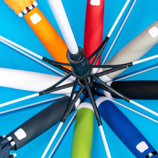 AC-Midsize-Stockschirm FARE® Whiteline