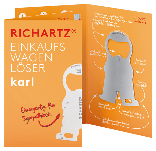 RICHARTZ® EINKAUFSWAGENLÖSER karl family