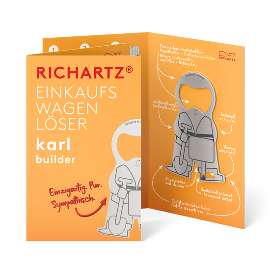 RICHARTZ® EINKAUFSWAGENLÖSER karl builder