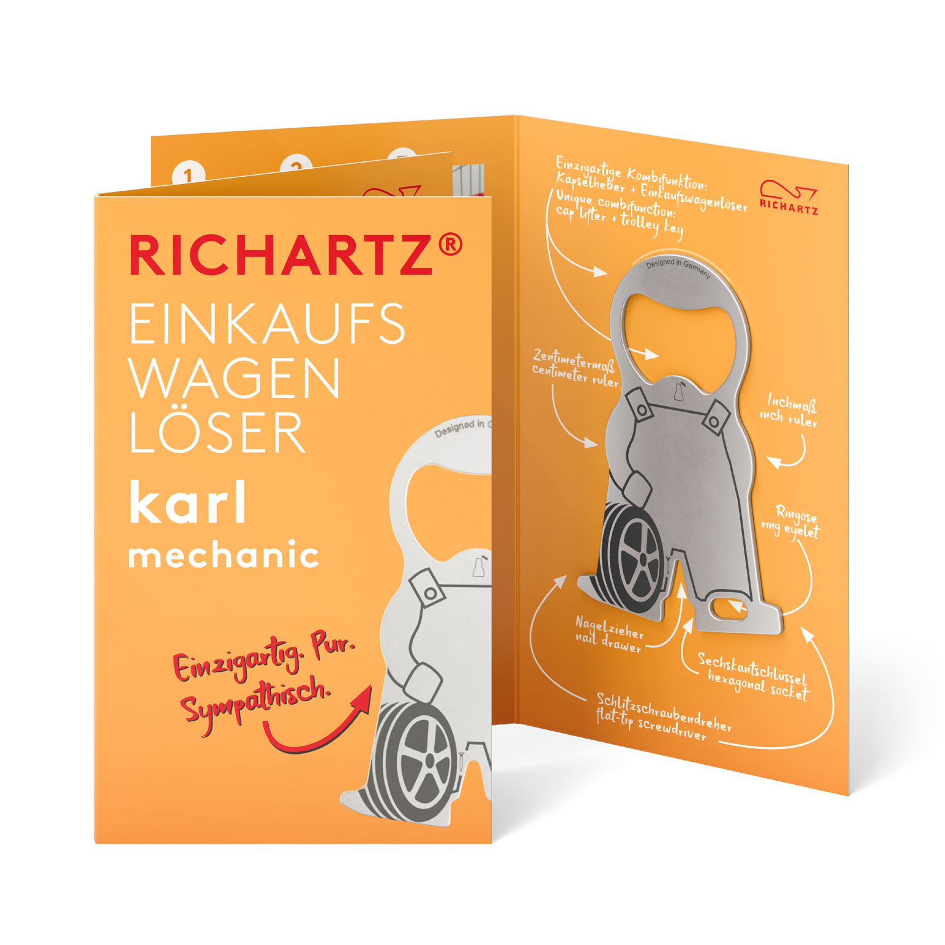 RICHARTZ® EINKAUFSWAGENLÖSER karl mechanic