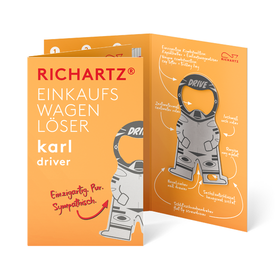 RICHARTZ® EINKAUFSWAGENLÖSER karl driver