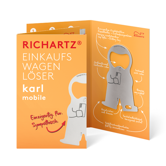 RICHARTZ® EINKAUFSWAGENLÖSER karl mobile