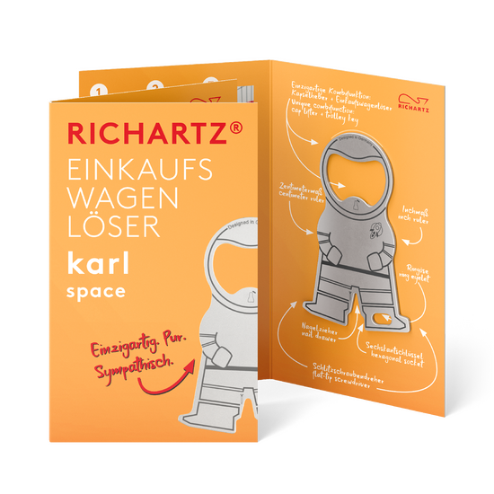 RICHARTZ® EINKAUFSWAGENLÖSER karl space