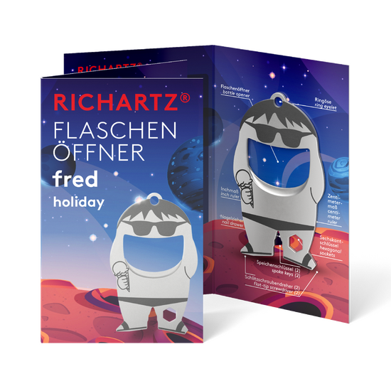 RICHARTZ® FLASCHENÖFFNER fred holiday