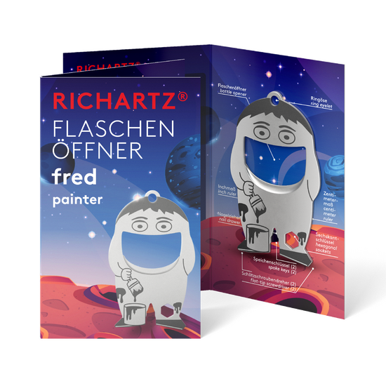 RICHARTZ® FLASCHENÖFFNER fred painter