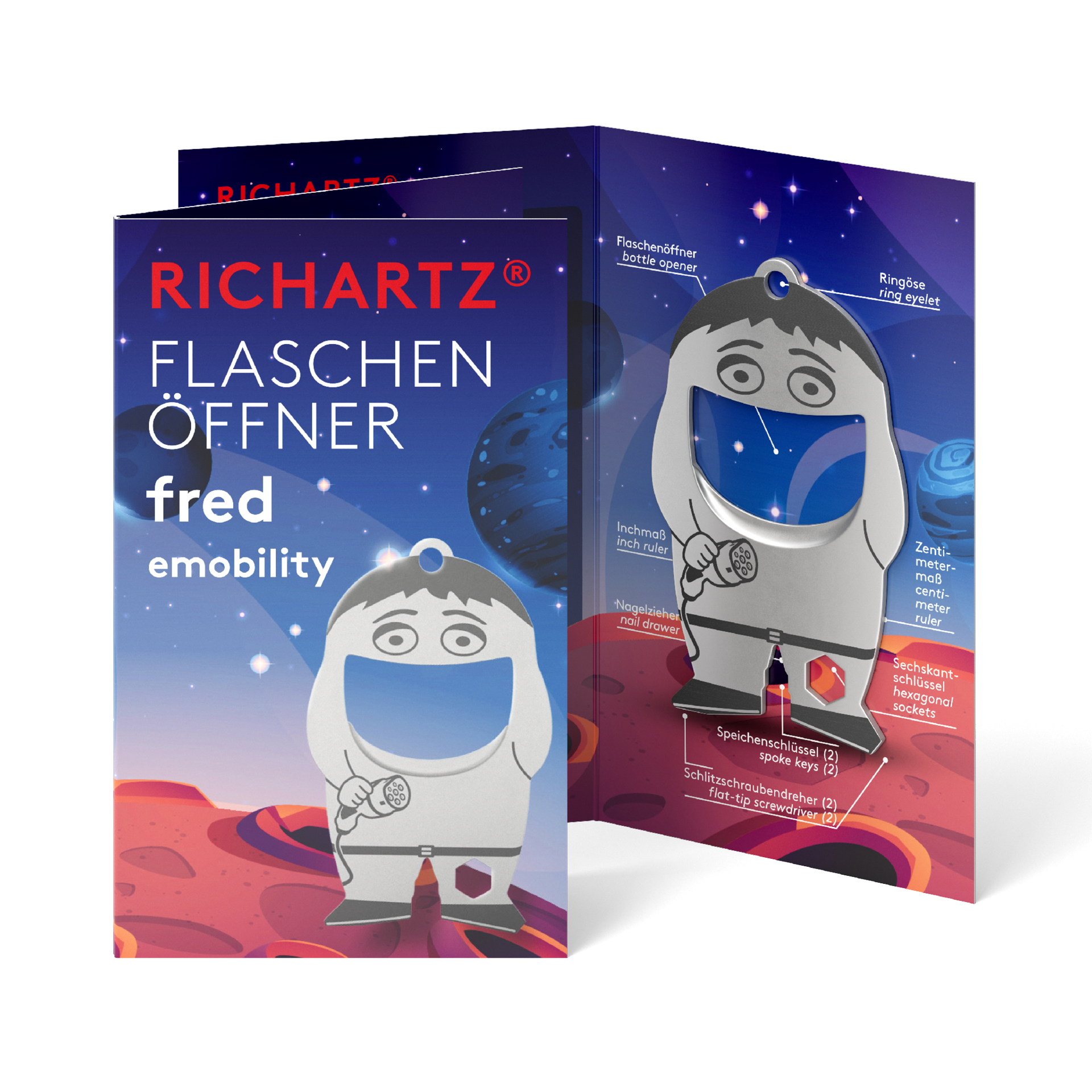 RICHARTZ® FLASCHENÖFFNER fred emobility