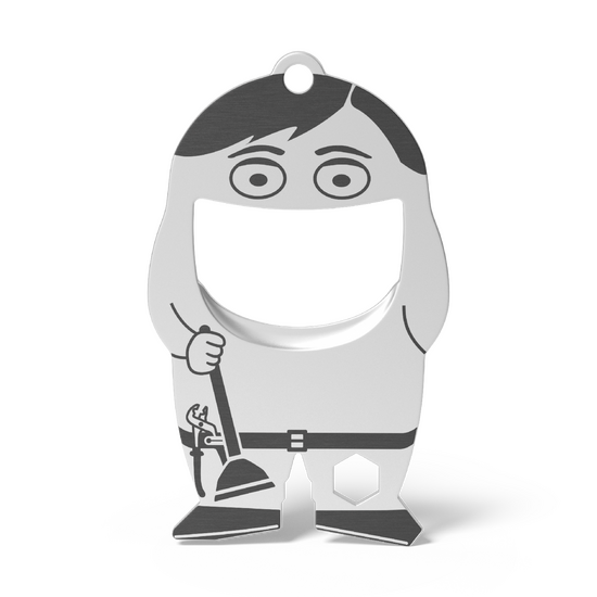 FLASCHENÖFFNER fred plumber