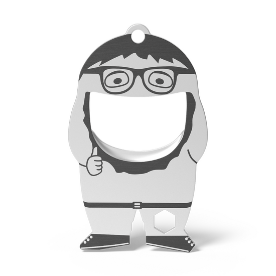 RICHARTZ® FLASCHENÖFFNER fred hipster