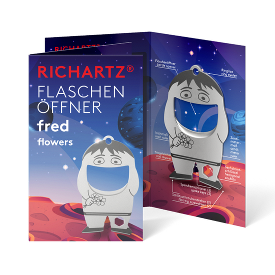 RICHARTZ® FLASCHENÖFFNER fred flowers