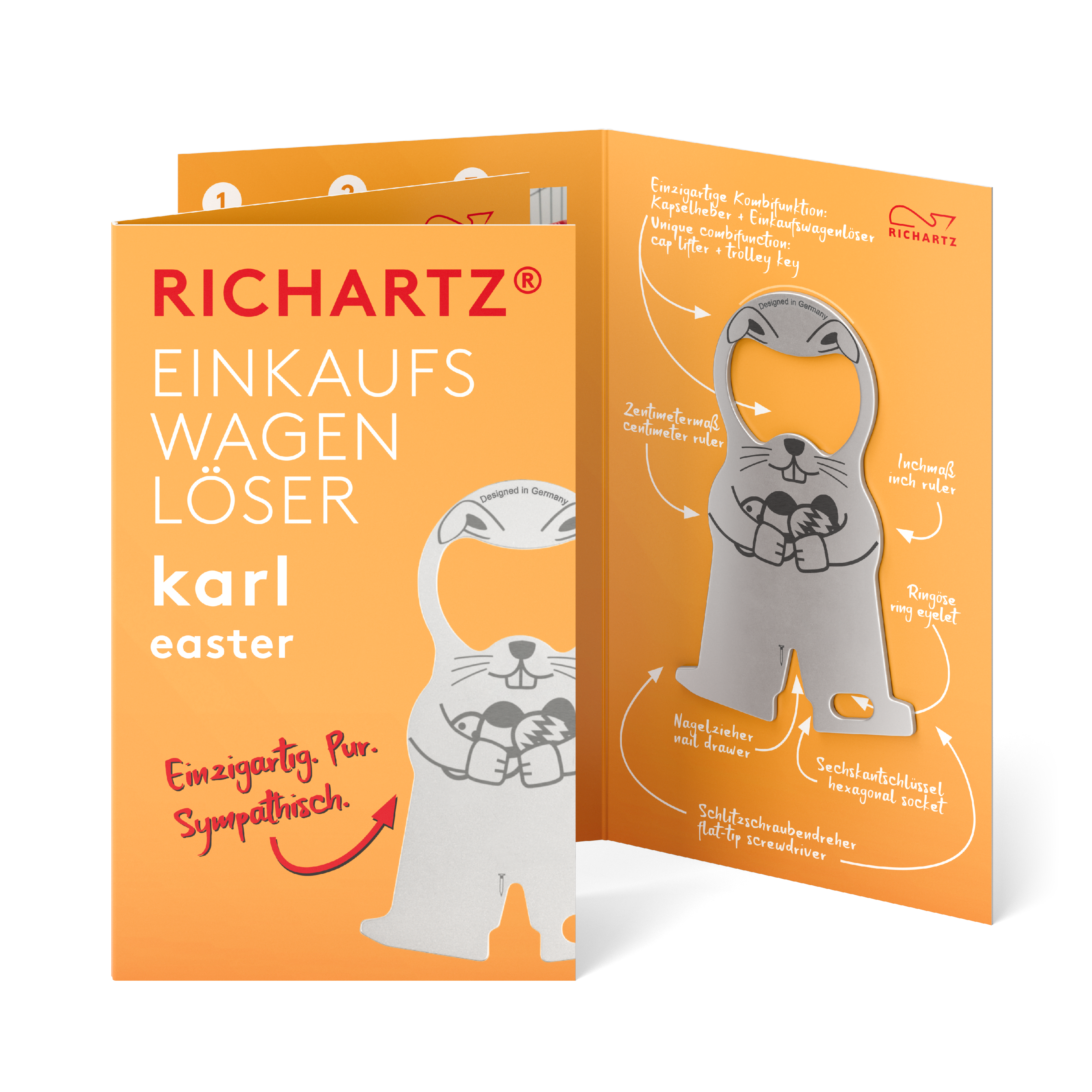RICHARTZ® EINKAUFSWAGENLÖSER karl easter