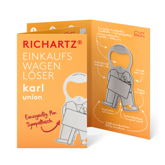 RICHARTZ® EINKAUFSWAGENLÖSER karl union