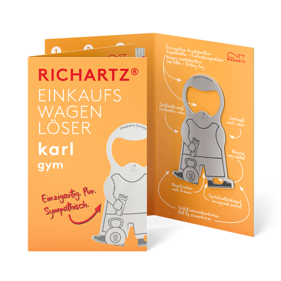 RICHARTZ® EINKAUFSWAGENLÖSER karl gym