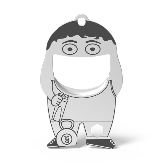 RICHARTZ® FLASCHENÖFFNER fred gym