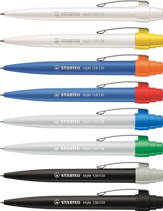 STABILO style Kugelschreiber mit Metallclip