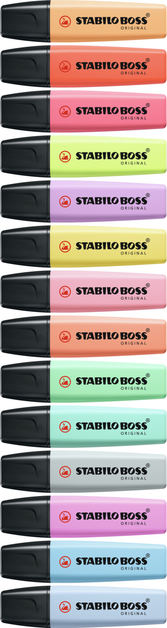 STABILO BOSS ORIGINAL Pastel Leuchtmarkierer