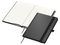 Notizbuch Hardcover Black-Book RECYCLING Ausstattung schwarz A5, Blindprägung inkl.