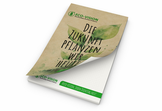 Schreibblock Cover RECYCLING Seiten/Deckblatt individuell gestaltbar, Format/Blattanzahl/Lochung DIN A5 / 100 Blatt / ohne