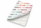 Schreibblock Cover RECYCLING Seiten/Deckblatt individuell gestaltbar, Format/Blattanzahl/Lochung DIN A5 / 100 Blatt / ohne