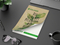 Schreibblock Cover RECYCLING Seiten/Deckblatt individuell gestaltbar, Format/Blattanzahl/Lochung DIN A5 / 100 Blatt / ohne