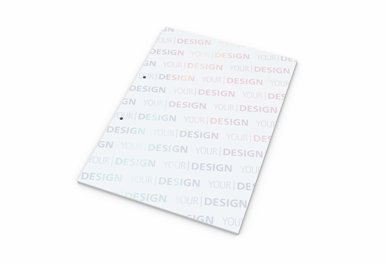 Schreibblock EXPRESS 50 Seiten individuell gestaltbar, Papierformat/Abheftlochung DIN A4 / 2-fach