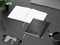Notizbuch Hardcover Square-Book quadratisch 170 × 170 mm, Siebdruck-Digital inkl.
