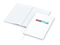 Notizbuch Memo-Book Umfang klein Hardcover matt-farbig, DIN A5, Lineatur Winkelkaro