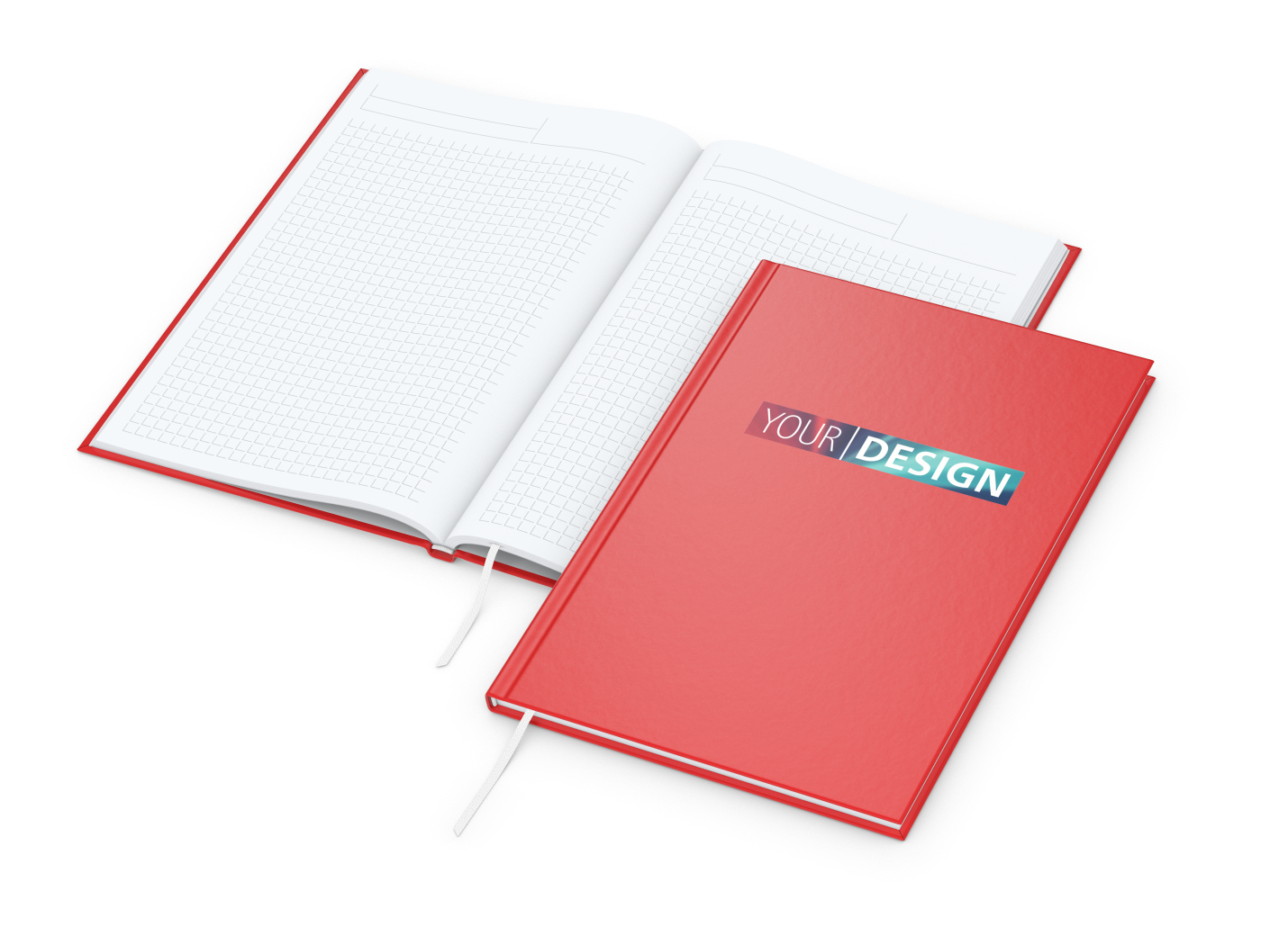 Notizbuch Memo-Book EXPRESS Umfang klein Hardcover matt-farbig, DIN A5