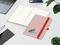 Notizbuch Ocean-Book RECYCLING rPET-Hardcover farbig A5, Lineatur Punktraster, Material-Infoblatt nein