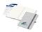 Notizbuch Ocean-Book RECYCLING rPET-Hardcover farbig A5, Lineatur Punktraster, Material-Infoblatt ja