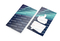 Haftnotiz-Karte Note-Card Form 2 Haftnotizblöcke formgestanzt Trägerkarte, Haftnotiz-Form (oben – unten) Hand/Daumen – Sprechblase