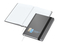 Notizbuch Hardcover Smart-Book Gummiband breit, DIN A5, Siebdruck-Digital inkl.