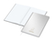 Notizbuch Note-Book Ecken spitz Hardcover matt-farbig, DIN A4, Lineatur Punktraster