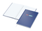 Notizbuch Note-Book Ecken spitz Hardcover matt-farbig, DIN A4, Lineatur Punktraster