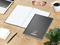 Notizbuch Note-Book Ecken spitz Hardcover matt-farbig, DIN A4, Lineatur Punktraster