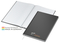 Notizbuch Note-Book Ecken spitz Hardcover matt-farbig, DIN A4, Lineatur Winkelkaro