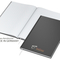 Notizbuch Note-Book Ecken spitz Hardcover matt-farbig, DIN A4, Lineatur Winkelkaro