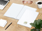 Notizbuch Note-Book Ecken spitz Hardcover matt-farbig, DIN A4, Lineatur Winkelkaro