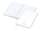 Notizbuch Note-Book Ecken spitz Hardcover matt-farbig, DIN A5, Lineatur Punktraster