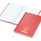 Notizbuch Note-Book Ecken spitz Hardcover matt-farbig, DIN A5, Lineatur Punktraster